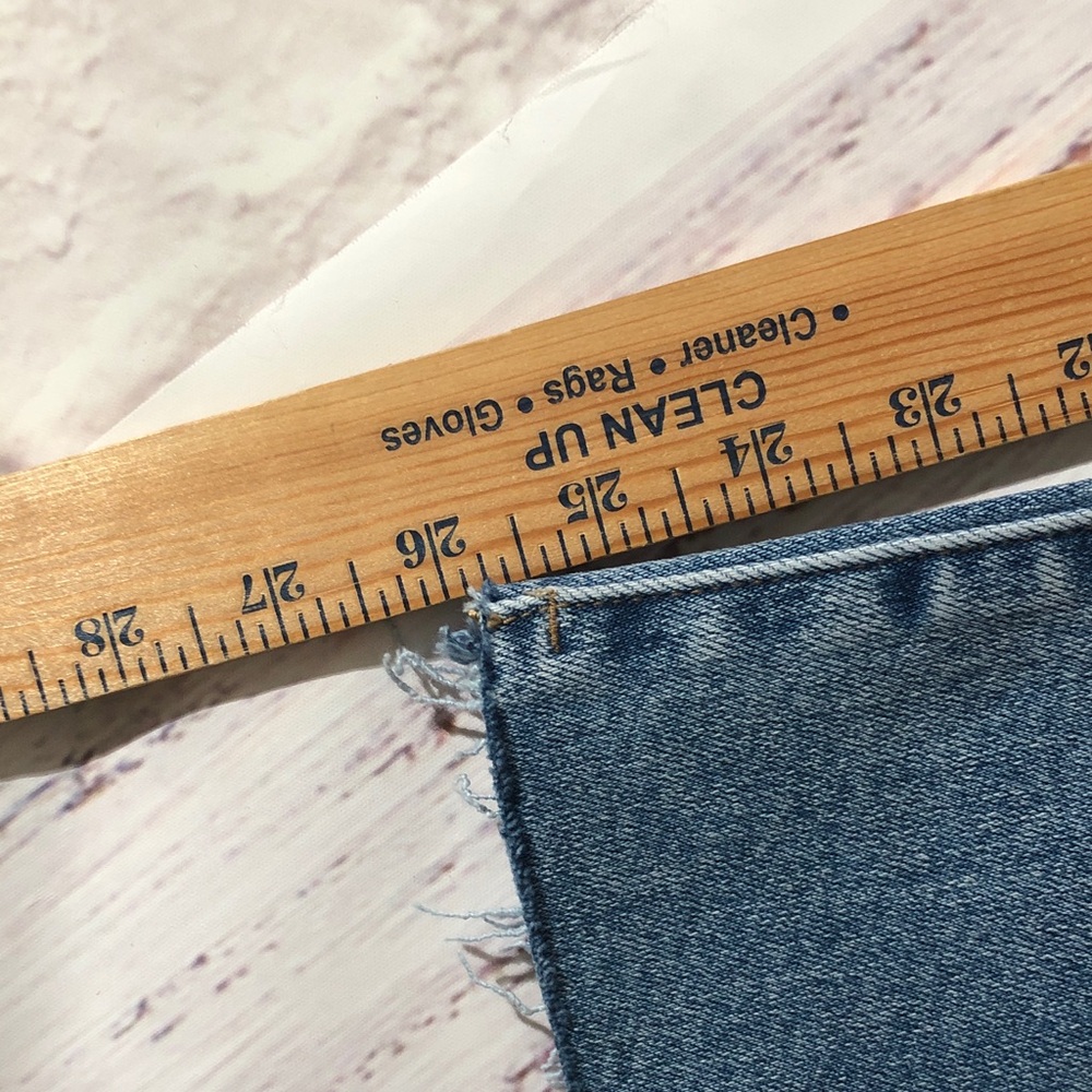 VERVET Women's mid-rise stretch Straight Leg Jeans - Dark Blue 32 Melissa NWT - Picture 13 of 15